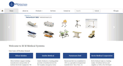 Desktop Screenshot of mmmedicalsystems.com